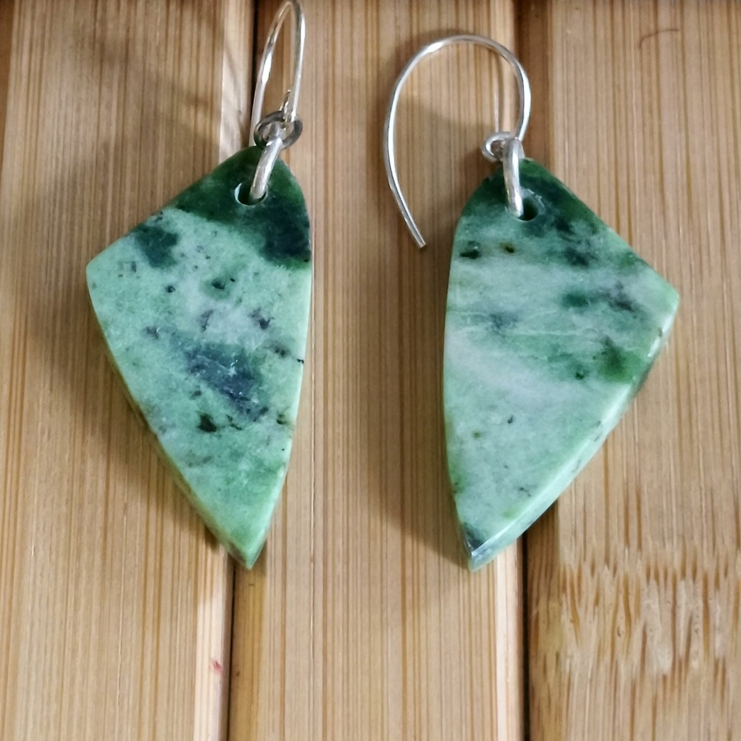 Diopside Gemstone TearDrop Earrings