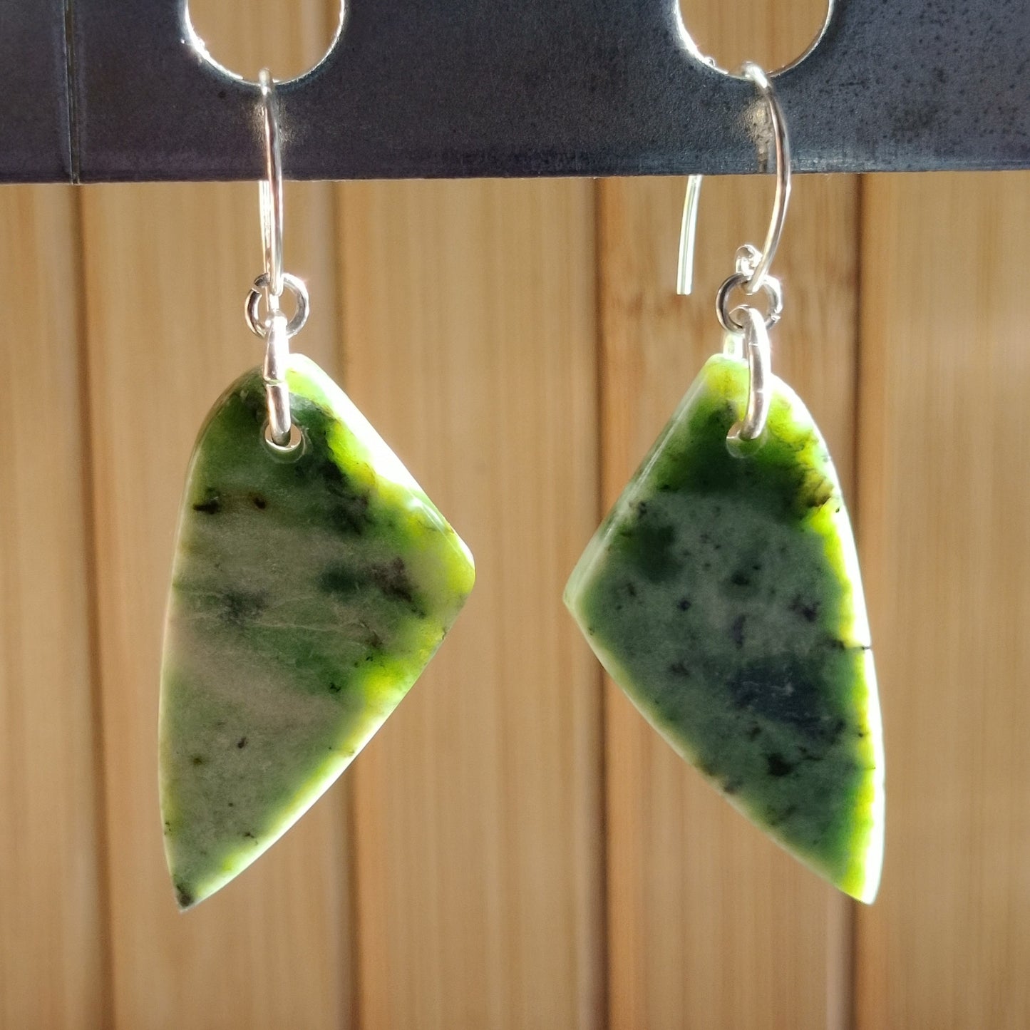 Diopside Gemstone TearDrop Earrings