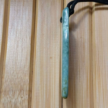 Blue Jade Live Edge Pendant